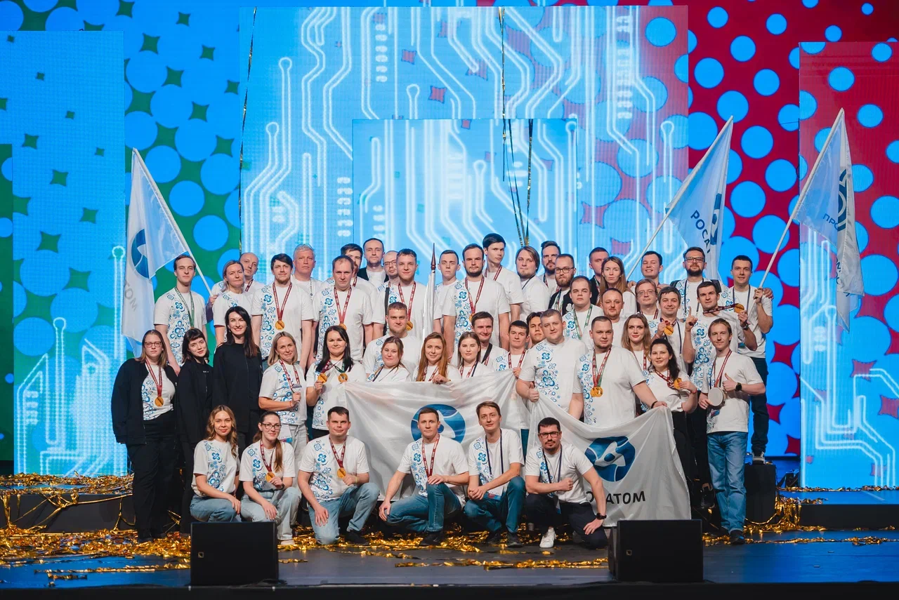Сборная «Росатома» завоевала 32 награды и специальный приз на международном чемпионате высокотехнологичных профессий «Хайтек: навыки будущего»